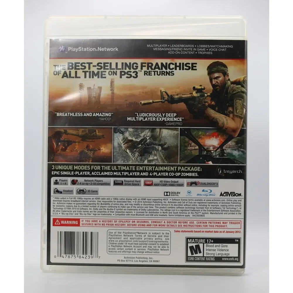 Call of Duty Black Ops PS3